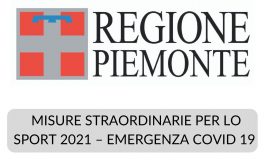 BANDO REGIONE PIEMONTE – MISURE STRAORDINARIE PER LO SPORT 2021 – EMERGENZA COVID 19