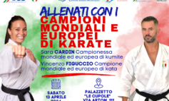 Allenati con i Campioni Mondiali di Karate: Sara Cardin e Vincenzo Figuccio